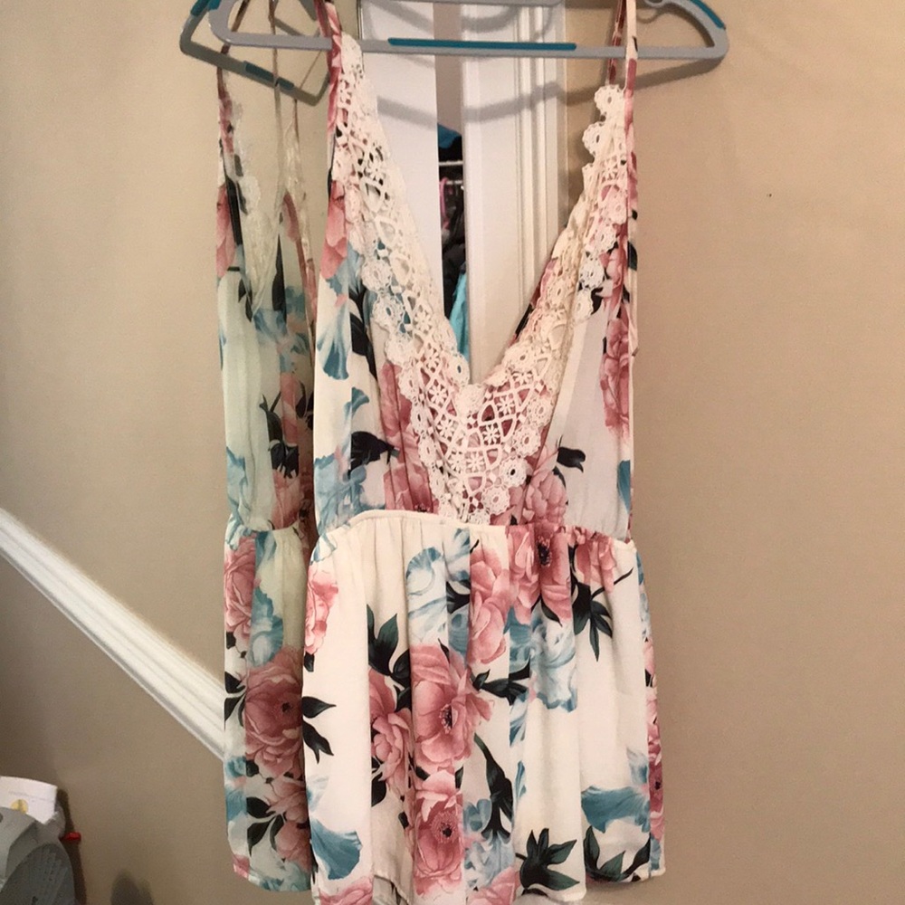 Floral romper